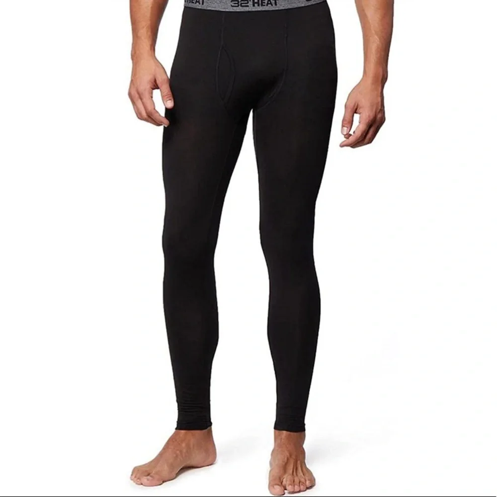 NWT. 32 Degrees Heat. MEN'S 2 Pack LIGHTWEIGHT LEGGING Large - Picture 3 of 6